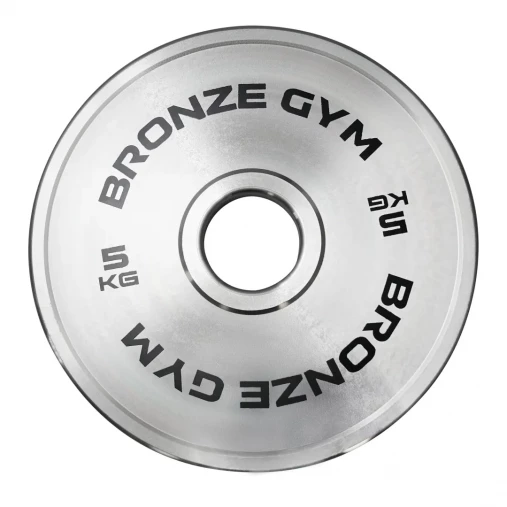 Набор олимпийских дисков 51 мм BRONZE GYM 2,5-25 кг (155 кг) сталь