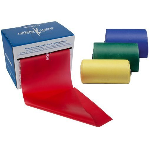 Ленточный амортизатор DITTMANN Body-Band 25 м низкое сопротивление, красный