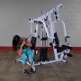 Многофункциональный силовой тренажер Body-Solid EXM2500S мультистанция двухпозиционная со стеком 95кг