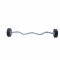 Фиксированная кривая штанга LIVEPRO Ez Curl Urethane Barbells 15 кг