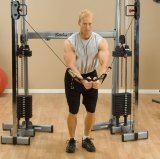 Тяга закрытая нейлоновая регулируемая c с алюминиевой рукояткой Body-Solid NB59a