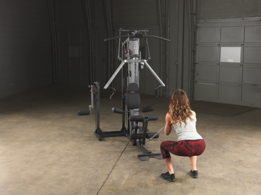 Силовой центр мультистанция Body-Solid G2B со стеком 73 кг и опцией Multi-Hip для проработки бедер, голеней и ягодиц