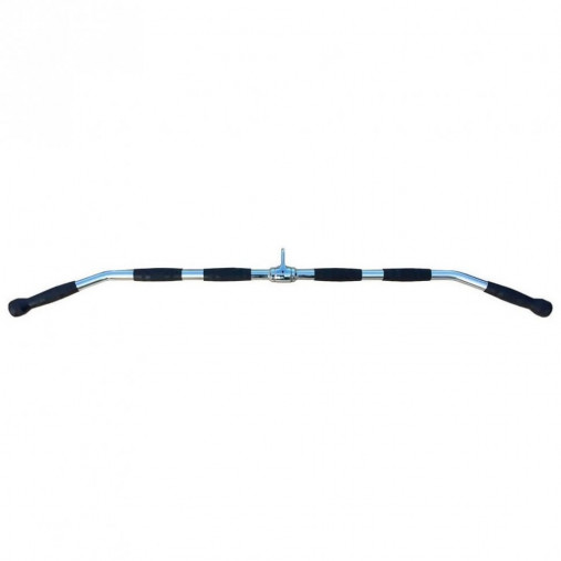 Вращающийся гриф для тяги сверху широким хватом с полиуретановыми рукоятками Aerofit AFH104 (AFMB121)