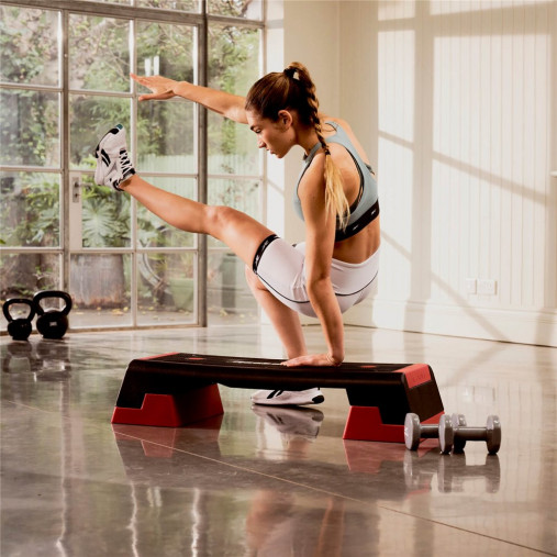Степ-платформа REEBOK Step (RAP-11150RD) размер 102 x 38.5, высота 15-20-25 см, вес 8кг