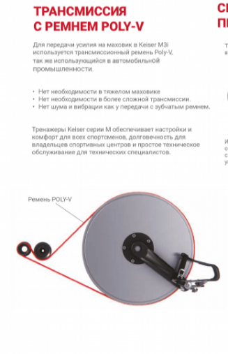 Велотренажер сайкл Keiser M3i с LED консолью