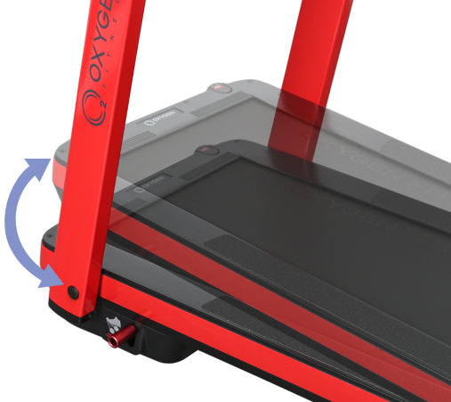 Беговая дорожка Oxygen M-CONCEPT SPORT (RED) красная