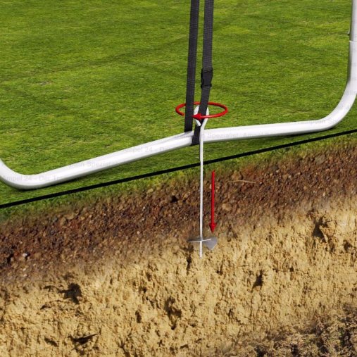 Батут с внутренней сеткой и лестницей UNIX line 16 ft (4.88 м) SUPREME GAME (зеленый) + нижняя сеть