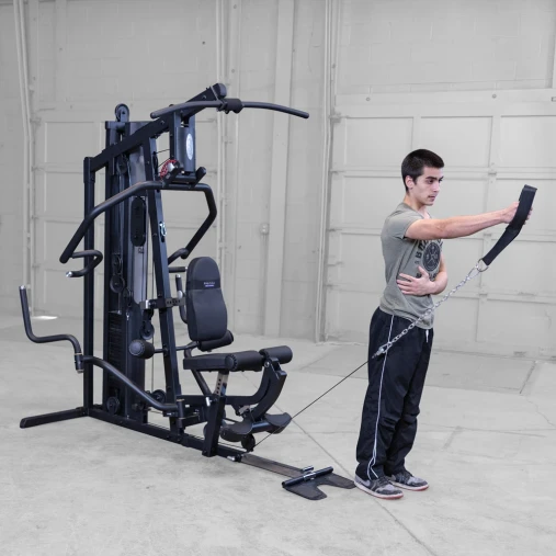 Многофункциональный силовой центр Body Solid G5B (2026) Multi-Station Gym (черная рама, черная обивка) Многофункциональный силовой центр Body Solid G5B (2026) Multi-Station Gym (черная рама, черная обивка)