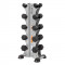 Вертикальная подставка под гантели на 5 пар HOIST HF-5459 Вертикальная подставка под гантели на 5 пар HOIST HF-5459