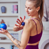 Массажный мяч TOGU Faszio Ball local 4 см, синий