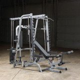 Body Solid GS348QP4 Многофункциональный тренажер Машина Смита со стеком 90кг