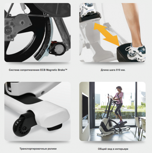 Эллиптический эргометр Horizon Andes 5.1 (2023)