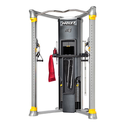 Силовой мультикомплекс функциональный тренажер Hoist Mi6 (максимальная комплектация, два стека по 91 кг)