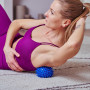 Массажный мяч TOGU Spiky Massage Ball 8 см, желтый