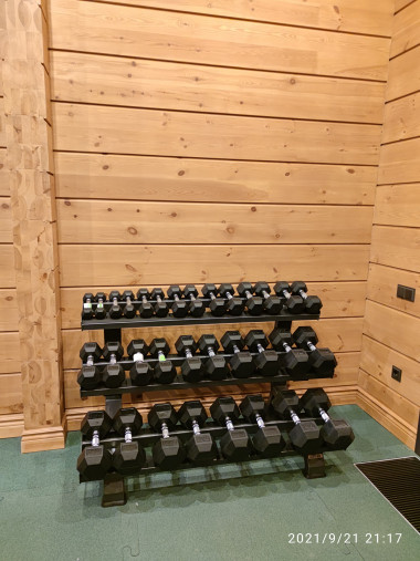 Стойка для гантелей трехрядная (на 15 пар) OFT FT-H3-15