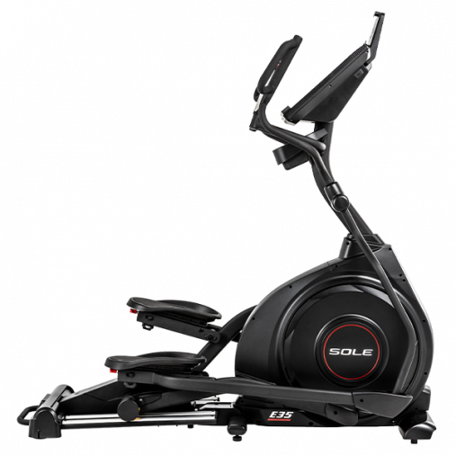 Эллиптический тренажер Sole Fitness Е35 (2023) с автоматическим наклоном педалей