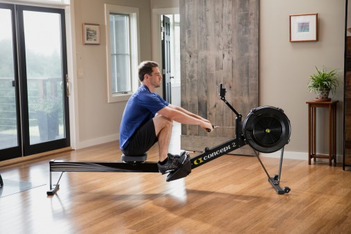 Гребной тренажер Concept 2 model D c монитором PM5 (черный)