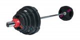 Штанга олимпийская наборная 83 кг OFT (диски 50 мм с двумя хватами, гриф 180 см) Штанга олимпийская наборная 83 кг OFT (диски 50 мм с двумя хватами, гриф 180 см)