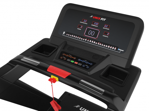 Профессиональная беговая дорожка UNIX Fit T-1300 PRO (LED) с русифицированной консолью