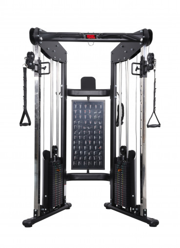 Кроссовер REBEL с двумя весовыми стеками 180 кг, высота 213 см (RCCB37-90)