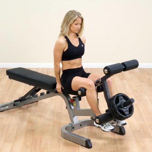 Опция разгибание ног (керл) Body-Solid GLDA3 на примере скамьи GFID71 Опция разгибание ног (керл) Body-Solid GLDA3 на примере скамьи GFID71