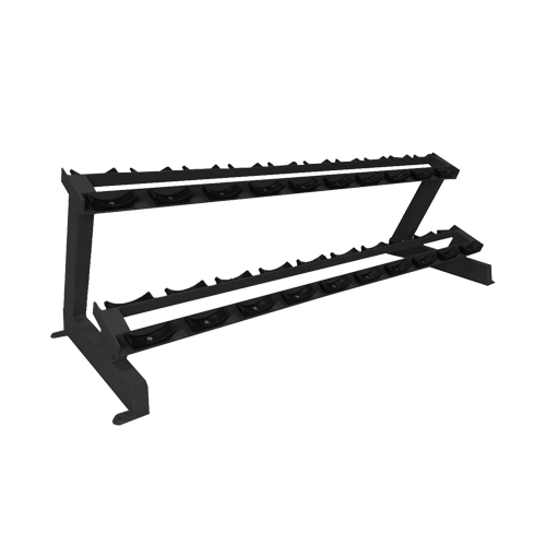 Стойка под гантели на 10 пар BRONZE GYM AL-402