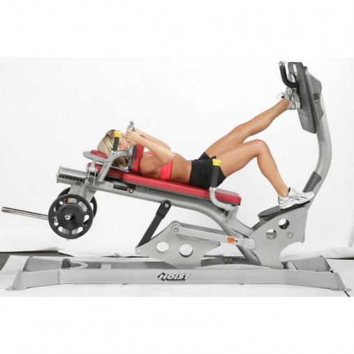 Жим ногами нагружаемый дисками HOIST ROC-IT RPL-5403 матовый черный/черный