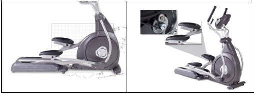 Эллиптический тренажер Spirit Fitness CE800ENT