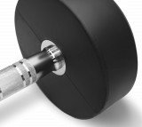 Набор обрезиненных гантелей BRONZE GYM (пара) 27.5-50 кг - 10 пар, шаг 2,5 кг