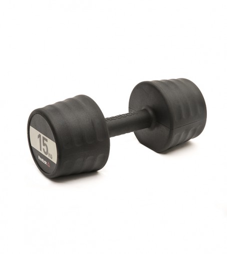 Гантели обрезиненные Reebok, 6 - 20 кг (пара)