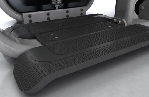 Противоскользящие эргономичные упоры для ног– это отличная работа инженеров и дизайнеров Matrix