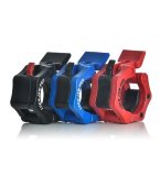 Замок олимпийский со стопорным фиксатором (пара) Body-Solid Lock-Jaw PRO (синий)