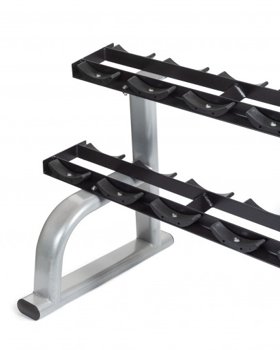 Стойка для гантелей на 10 пар VictoryFit VF-D4023 двухрядная